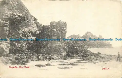 R653632 Sark. Derrible Bay. J. Welch. Postkarte