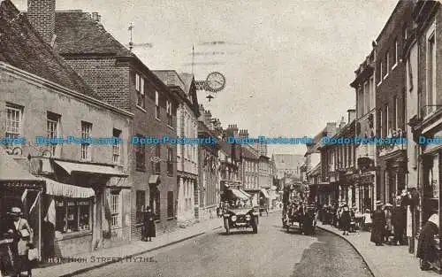 R653218 Hythe. High Street. J. Lachs. Sepio Serie. 1921