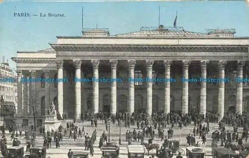 R653661 Paris. Die Börse. Postkarte