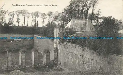 R653234 Doullens. Zitadelle. Alte Rettungsbrücke