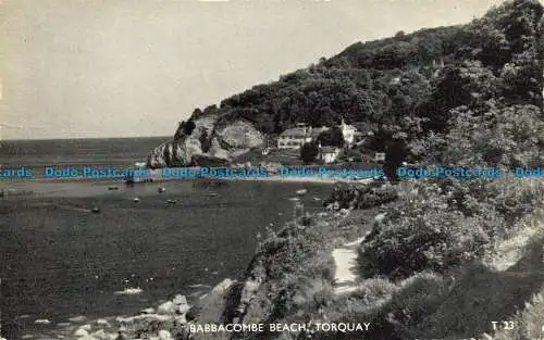 R653685 Torquay. Babbacombe Beach. Lansdowne Publishing. LL-Serie. 1961