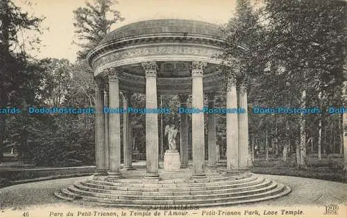 R653256 Versailles. Petit Trianon Park. Liebestempel. Neurdein und Co. ND. Foto