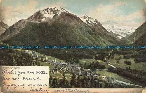 R653257 Pontresina. Postkarte. 1905