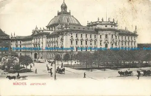 R653710 München. Justizpalast. Postkarte