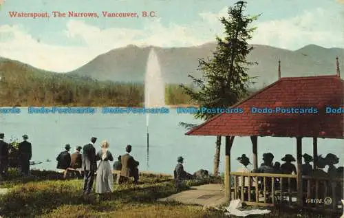 R653305 Vancouver. B.C. Die Narrows. Wassersput. Valentinstag