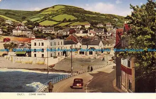 R653316 Combe Martin. G.R. und J. Barlow. Postkarte