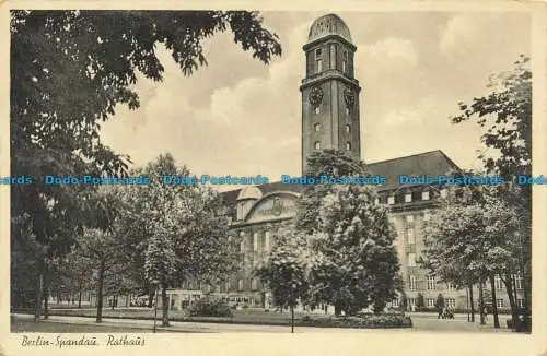 R653803 Berlin. Spandau. Rathaus. P.E.Sp. Nr. 22