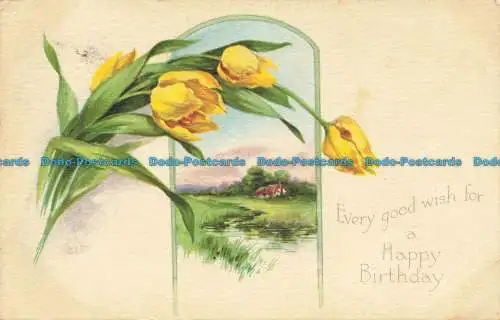 R653367 Jeder gute Wunsch zum Geburtstag. Gibson Art. 1918