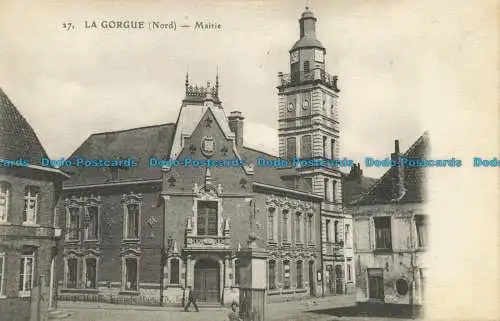 R653804 La Gorgue. Norden. Rathaus. A. Guequiere