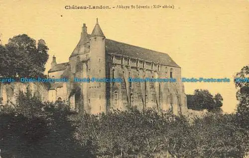 R653813 Chateau Landon. Abtei St. Severin. 12. Jahrhundert