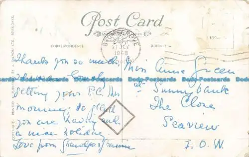 R653839 Jeder Port im Sturm. J. Lachs. Postkarte. 1948