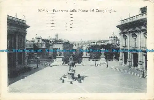 R653883 Rom. Panorama vom Kapitolsplatz. 1921