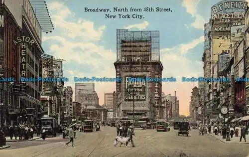 R653921 New York City. Broadway. Nördlich von 45th Street. American Art Publishin