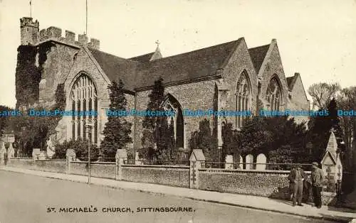 R653954 Sittingbourne. St. Michael Kirche. A. Sträucher