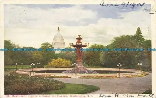 R65398 Washington. D.C. Botanischer Garten. Bartholdi-Brunnen. Foster und Reyno