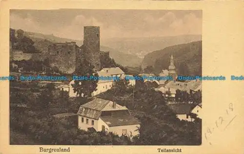 R654011 Burgreuland. Teilansicht. E.H. Langer und Zuhlke