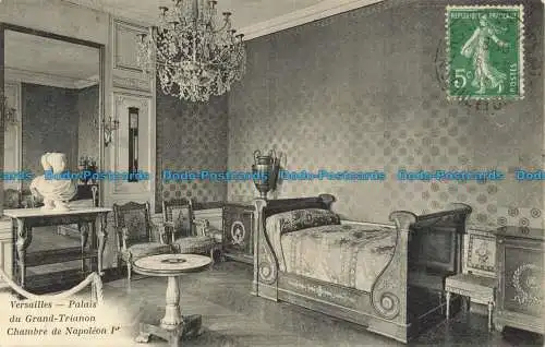 R654115 Versailles. Palast des Großen Trianon Napoleons Kammer. 1.er. Moreau