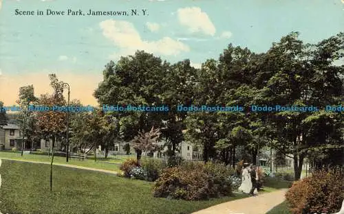 R654201 N.Y. Jamestown. Szene im Dowe Park