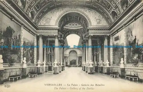 R654259 Versailles. Der Palast. Galerie der Schlachten. E. Le Deley