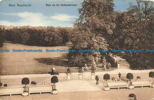 R654837 Bad Nauheim. Blick von der Kurhausterrasse