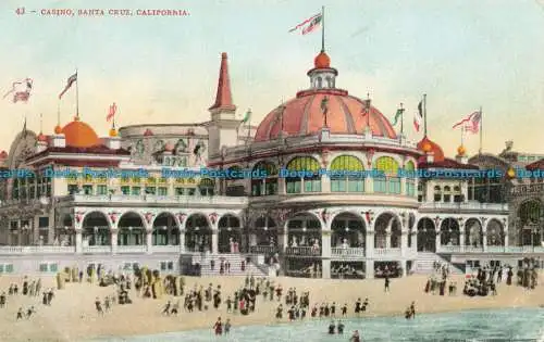 R654838 Kalifornien. Casino. Santa Cruz. Edward H. Mitchell