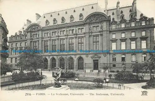 R654274 Paris. Die Sorbonne. Universität. ND. Foto