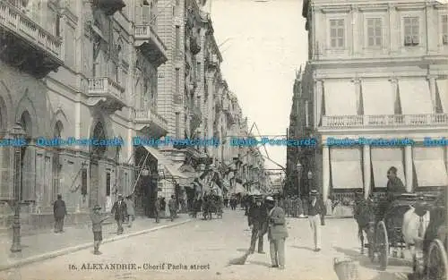 R654853 Alexandria. Cherif Pacha Street. D. Coustoulides