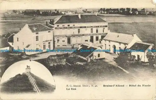 R654891 Braine l Alleud. Hotel du Musee Le Lion. Z.B. Kaution. Serie. 5. Nr. 40.