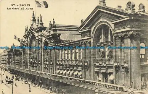 R654919 Paris. Der Gare du Nord