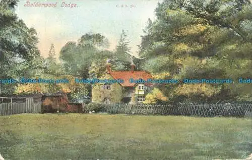 R654949 Bolderwood Lodge. 1913