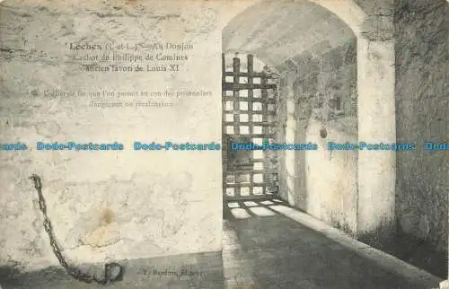 R654966 Loches. I. und L. Au Dungeon. Kerker von Philippe de Comines. Gr. Bardou