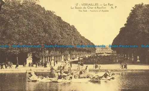 R654999 Versailles. Der Park. Brunnen des Apollon. A. Papeghin