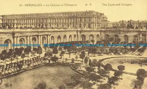 R655001 Versailles. Das Casino und die Orangerie. A. Papeghin