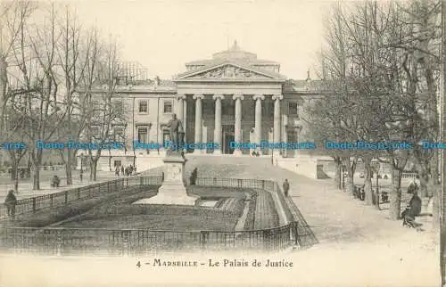 R655006 Marseille. Der Justizpalast. Postkarte