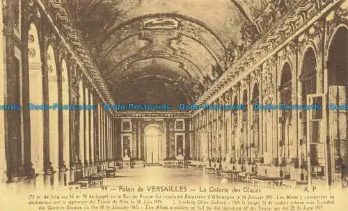 R655020 Schloss Versailles. Looking Glass Gallery. Wo wurde die Germa gegründet