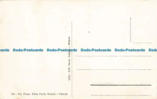 R654459 Faenza. Piazza Umberto I. Prem. Firma Paolo Boschi