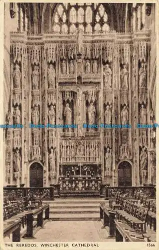 R655732 Kathedrale von Winchester. Die Reredos. E.A. Sweetman. Solograph Serie De L