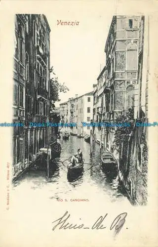 R655736 Venezia Rio S. Canciano. G. Modiano