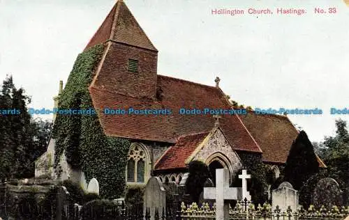 R654471 Hastings. Hollington Church. Die London View. Nein. 33