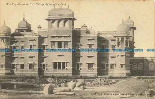 R655054 Pension. Daly College. Indor. Seitenansicht. B.P. Saad. und Bros