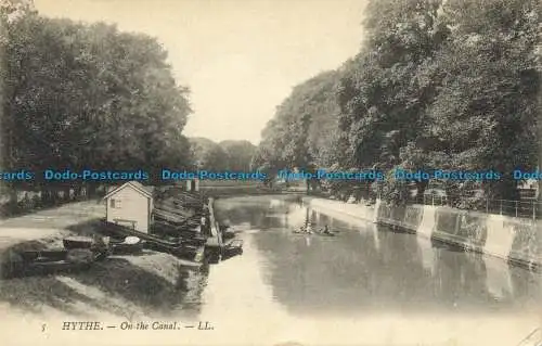 R654488 Hythe. Auf dem Kanal. LL. 5. 1908