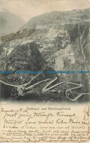 R655782 Gotthard und Batzbergstraße. Gabler. 1903