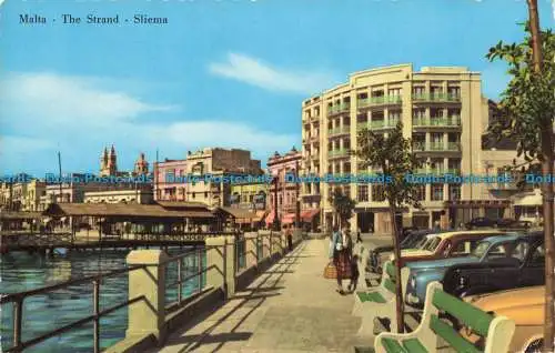 R655113 Malta. Der Strand. Sliema. Alfred Galea Zammit