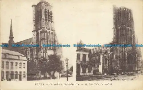 R654536 Ypern. St. Martin Kathedrale. Antony. Neurdein und Co.