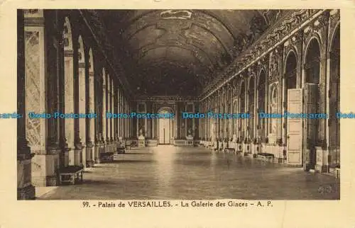 R655123 Schloss Versailles. Die Eisgalerie. A. Papeghin