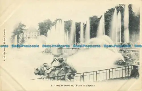 R654599 Parc de Versailles. Neptunbecken. F. Biehler Moreau