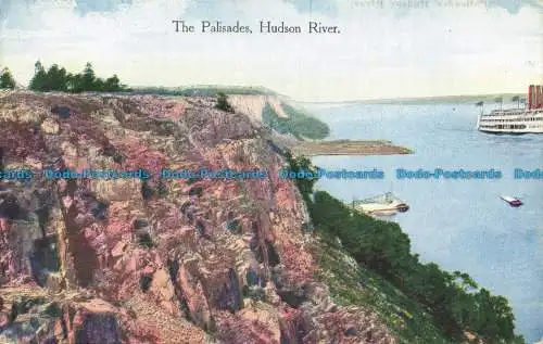 R655201 Hudson River. Die Palisaden. Erfolgspostkarte. Nein. 1185