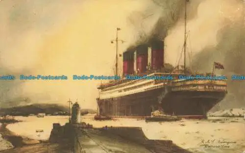 R654659 R.M.S. Berengaria. Cunard Line