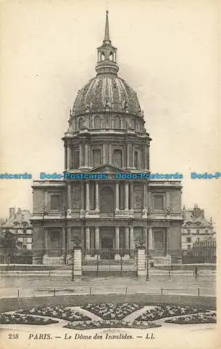 R656709 Paris. Der Invalidendom. LL. 238. Levy und Neurdein vereint