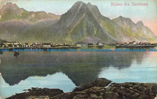 R654717 Hilsen Fra Nordland. Th. E.L. Serie. 959. 1906